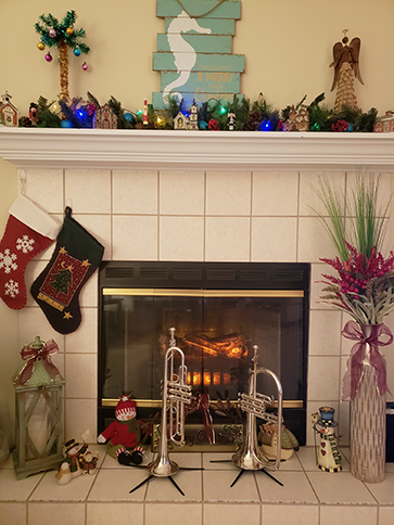 Christmas horns