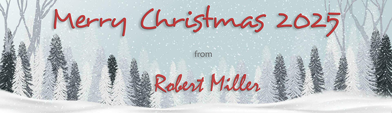 Meryry Christmas 2025 from Robert Miller
